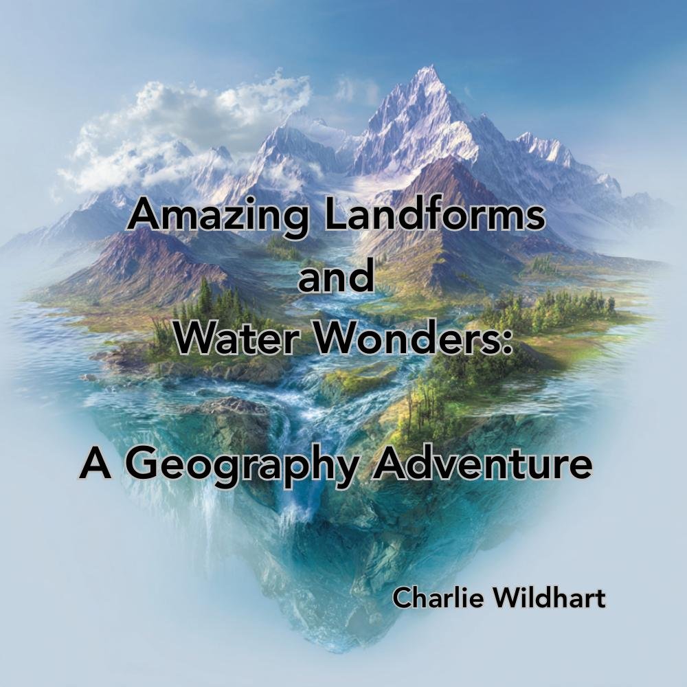 Amazing Landforms and Water Wonders: A Geography Adventure by Charlie Wildhart book cover