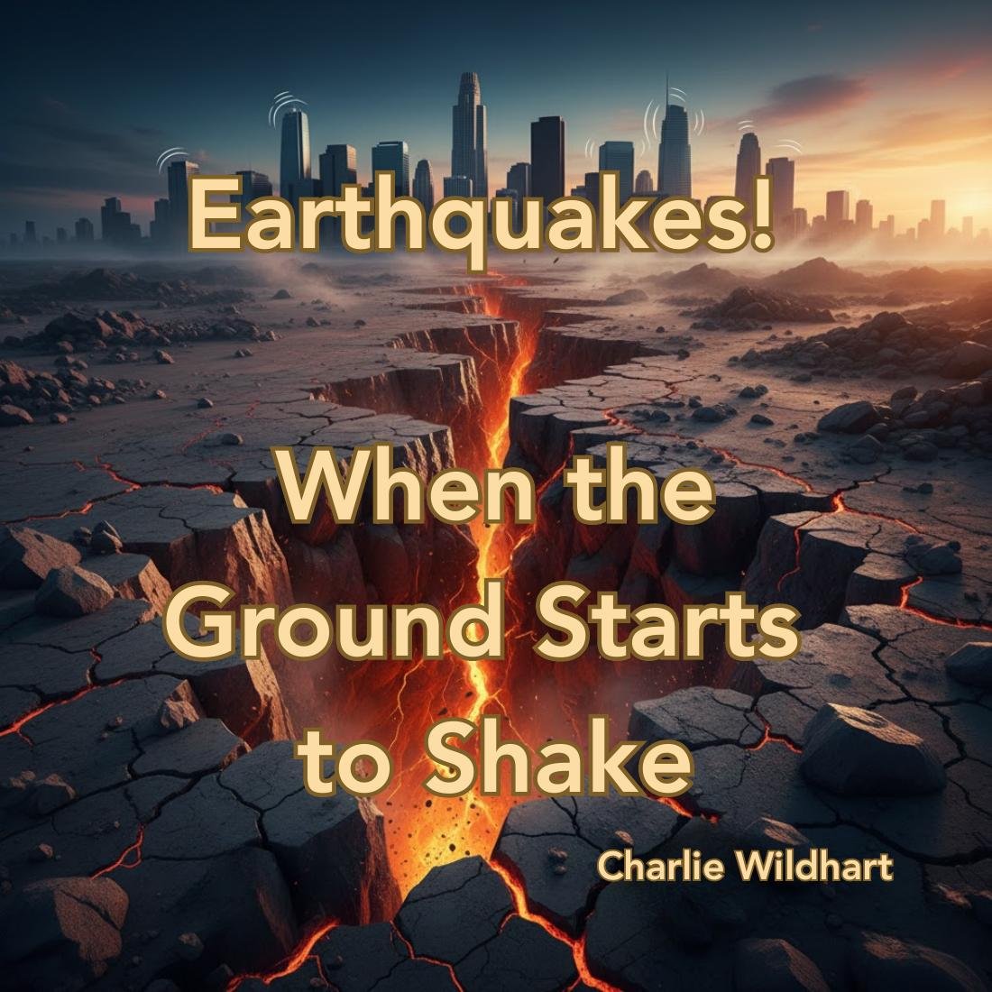 Earthquakes! When the Ground Starts to Shake by Charlie Wildhart book cover