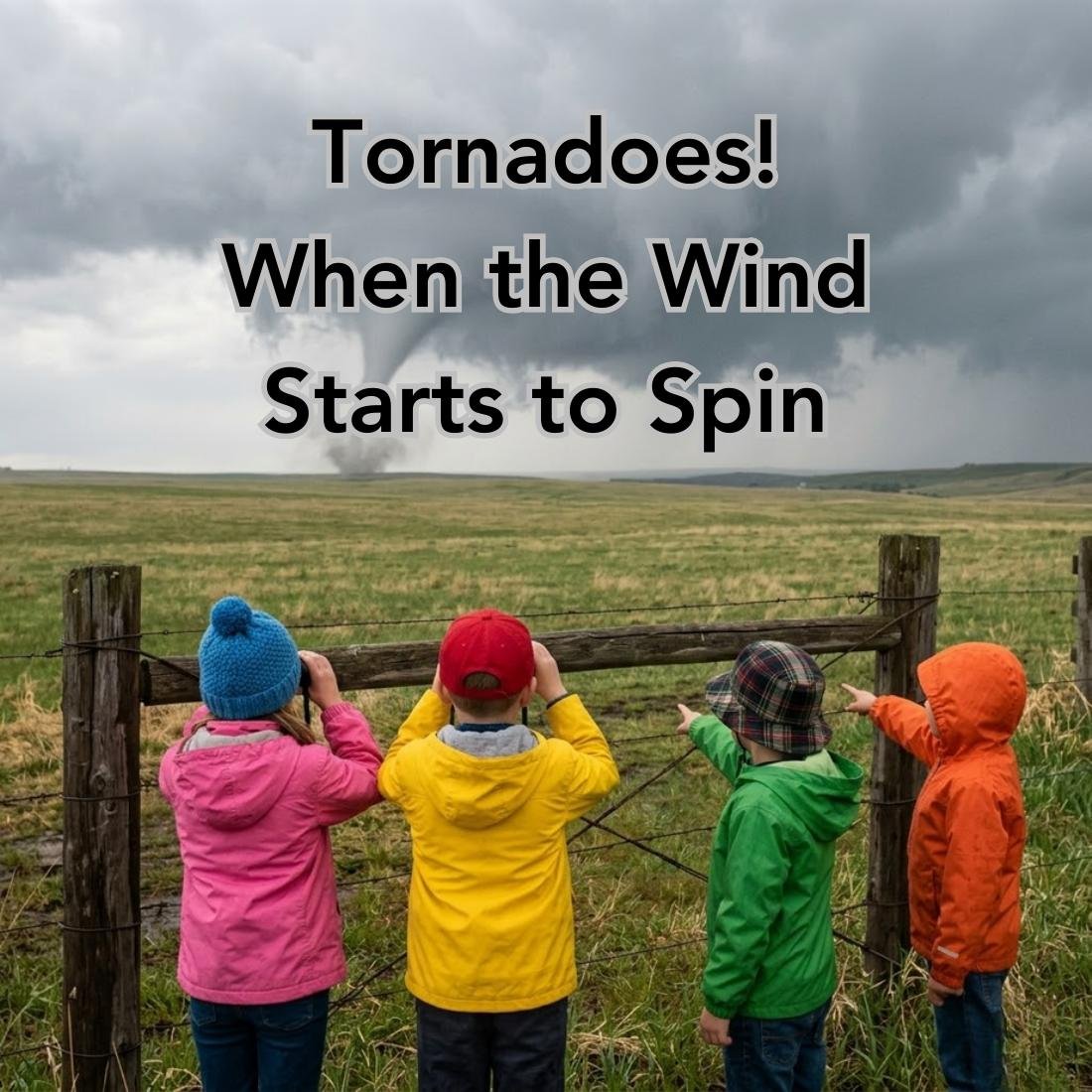 Tornadoes! When the Wind Starts to Spin by Charlie Wildhart book cover