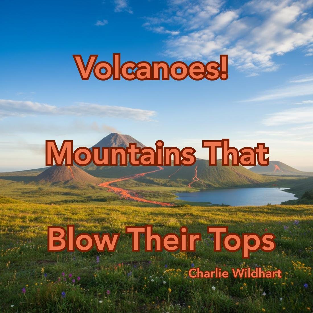 Volcanoes! Mountains That Blow Their Tops by Charlie Wildhart book cover